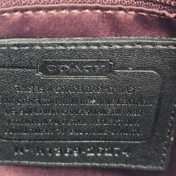 NEW COACH Madison Sadie Flap Saffiano Leather Satchel Gray Metallic + Red F26274 - Picture 5 of 16